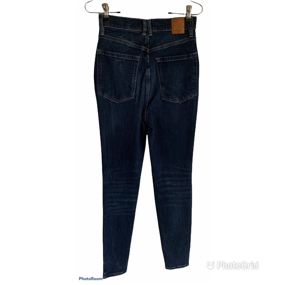 NWOT FREE PEOPLE Button Fly High Rise Skinny Jeans - Picture 3 of 7